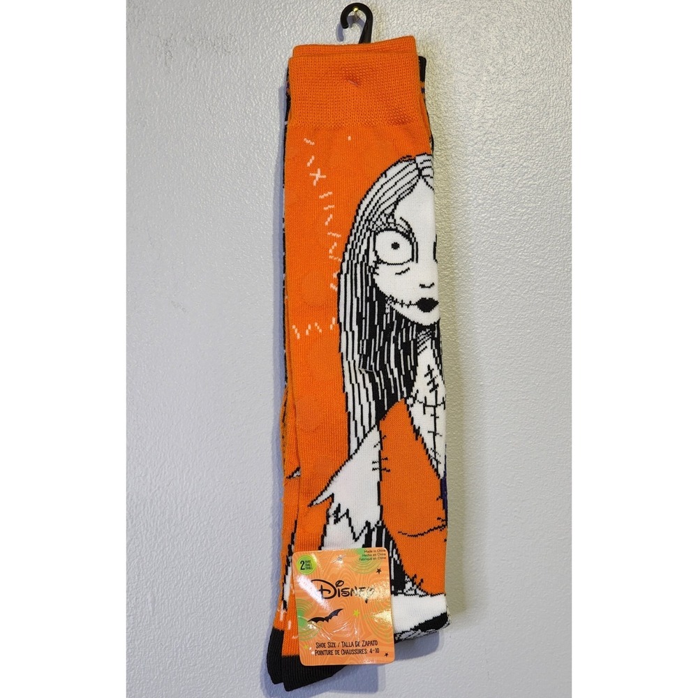 Disney The Nightmare Before Christmas Knee High Socks 2 Pair Different Designs